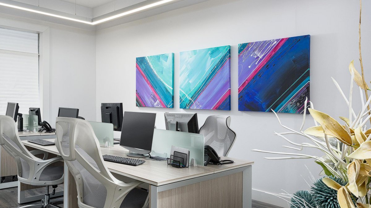 MaxTV Office Wall Art