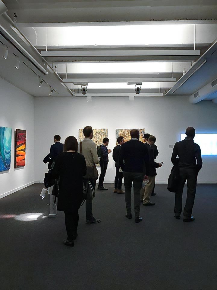 At Edison Price Lighting Gallery in New York, 2017